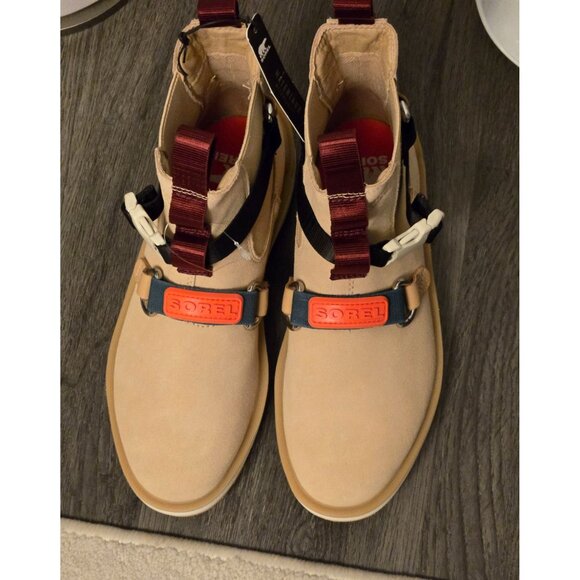 Sorel Women's Hi-Line EQ Chelsea Boots - Waterproof, Suede,‎  Ceramic, Chalk, 9 - Picture 8 of 10